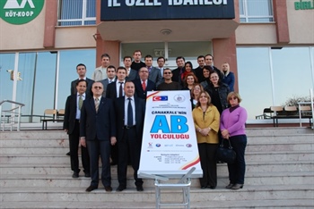 Çanakkale'nin AB Yolculuğu" Projesi Kaymakamlık Çalışanlarına Yönelik Eğitim Programı