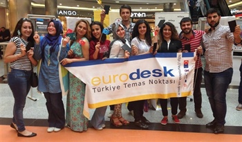 Diyarbakır'da Gençlere EURODESK Avrupa Gençlik Haftası Kapsamında AB Fırsatları Tanıtıldı