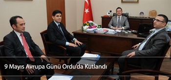 Vali Vekili Fatih Görmüş'e 9 Mayıs Avrupa Günü Ziyareti 