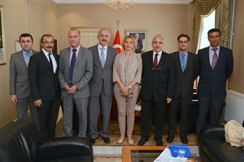  İspanyol Heyet Muğla Valisi M. Hakan Güvençer'i Ziyaret Etti