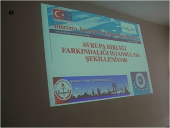 Avrupa Birliği Farkındalığı İstanbul'da Şekilleniyor" Projesi Temel AB ve Türkiye İlişkileri Eğitimi