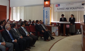 Gümüşhane’de “İlimiz AB Yolunda” Projesi Tanıtıldı