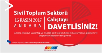 Sivil Toplum Sektörü Çalıştayı - 16 Kasım 2017, Ankara