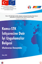 Kamu-STK İstişaresine Dair İyi Uygulamalar Belgesi