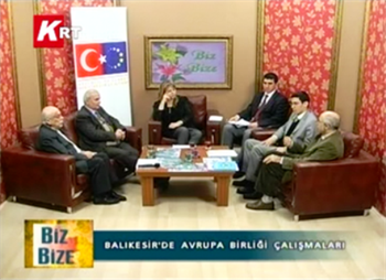 "AB Treni Balıkesir'den Geçiyor" Projesi Canlı Yayında Tanıtıldı