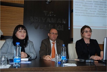 04 Şubat 2011 Tarihli Adıyaman İli Birinci AB Uyum Danışma ve Yönlendirme Kurulu Toplantısı