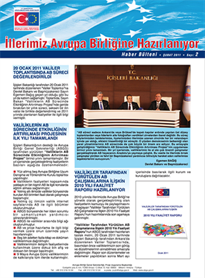 İllerimiz AB'ye Hazırlanıyor Sayı 2