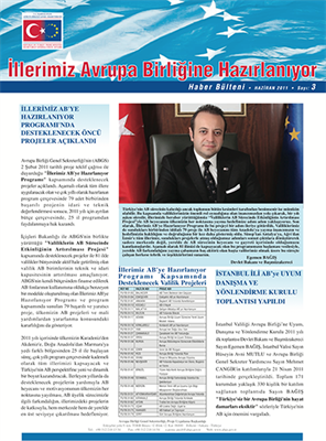 İllerimiz AB'ye Hazırlanıyor Sayı 3